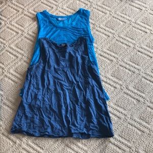 2 women’s summer blouses.